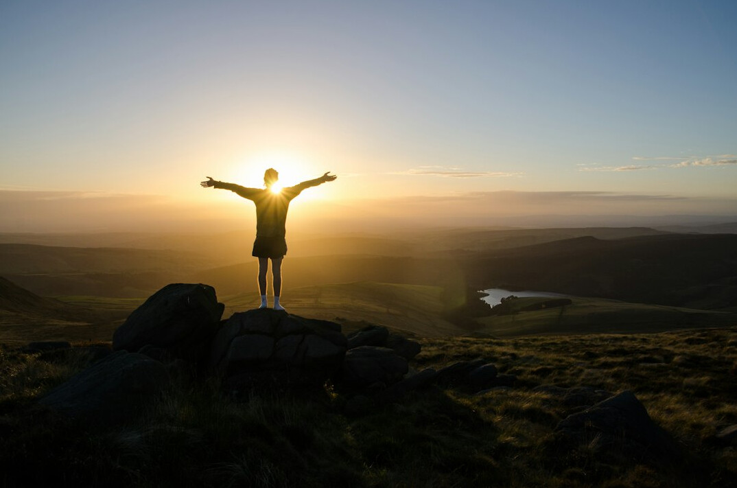 person achieving financial freedom