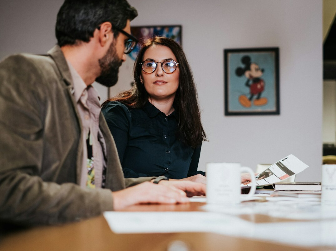 couple discussing finances